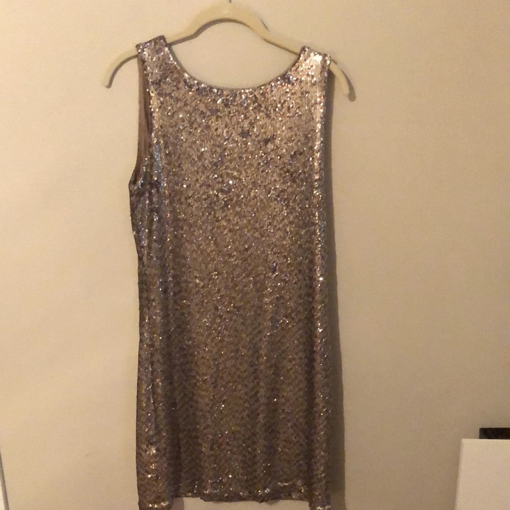 White House Black Market sequin dress M